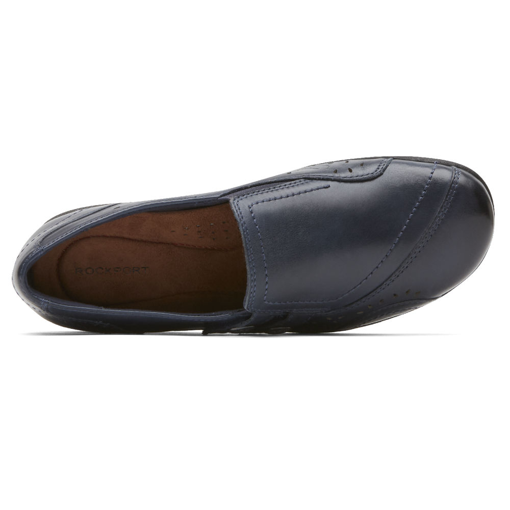 Rockport Slip-Ons Dame Marineblå - Daisey - LRTM36872